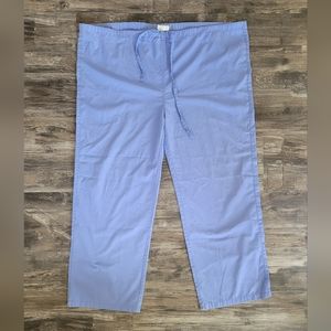Jasco light blue scrub pants XL